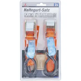 BGS Spanngurte Haltegurt-Satz 2 m x 25 mm 2-tlg.