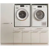 laundreezy Mehrzweckschrank-Set »LAUNDREEZY LDSK12«, weiß