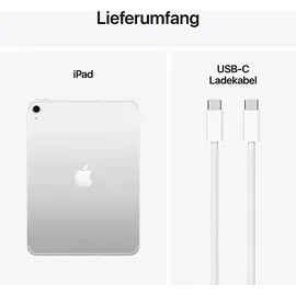 Apple iPad 11" (11. Generation 2025) 128 GB Wi-Fi + Cellular Silber