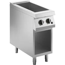 KBS Bainmarie Elektro 1 Becken GN 1/1 offener Unterbau 400x730x900 mm 230 Volt