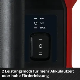 Einhell Akku-Gartenpumpe AQUINNA 36/34 Solo 3.400 l/h