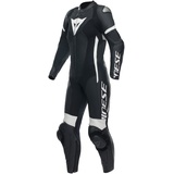 Dainese Grobnik 1-Teiler Damen Motorrad Lederkombi, schwarz-weiss, Größe 50
