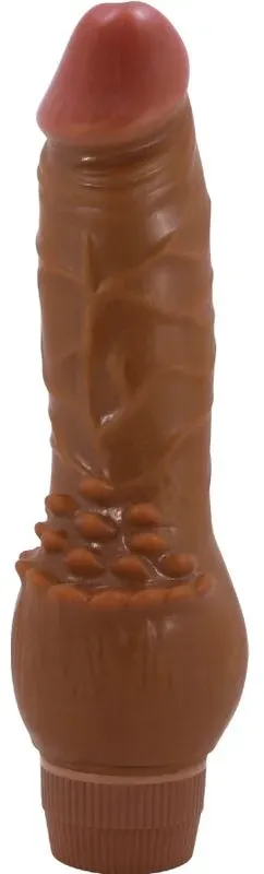 BAILE - Barbara realistischer Vibrator, 19,5 cm, Mulatte