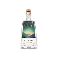 El Rayo | Tequila Plata | 700 ml | Zu 100% aus blauer Agave | Pure Handarbeit | Für den puren Genuss