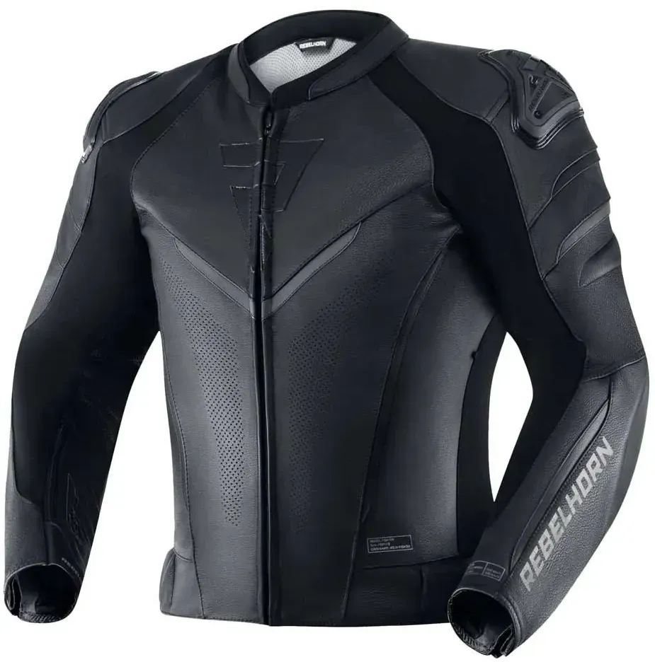 Rebelhorn Fighter Lederjacke - Black - 44