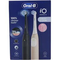 Oral-B iO Series 2 Night Black + 2. Handstück Calm Pink