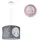 Paco Home Pendelleuchte Baby Lampenschirm Stoff Rund Sterne Kinderlampe E27