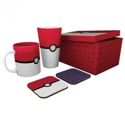 Pokemon Glas-Tassen-Set 'Pokéball'