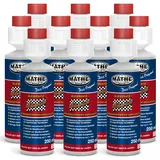 MATHÉ Classic Bleiersatz (10 x 250 ml) - Kraftstoff-Additiv für Oldtimer - Benzinadditiv - Schutz vor Ventilverschleiß - Blei-Ersatz - Benzin-Zusatz für Ottomotoren, Old- und Youngtimer - Schmierstoff