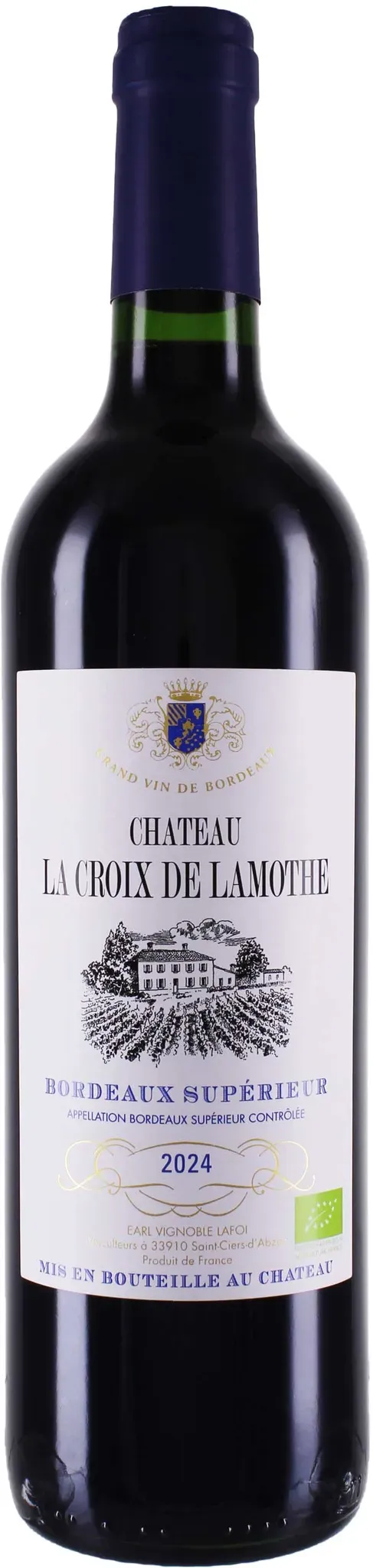 La Croix Simon 2024 Château La Croix de Lamothe 2024 Cabernet Franc,Cabernet Sauvignon,Merlot Frankreich