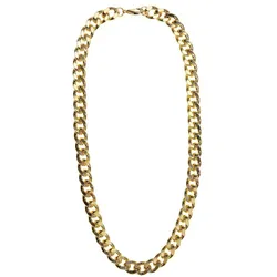 Goldkette im protzigen Look 60cm - OS