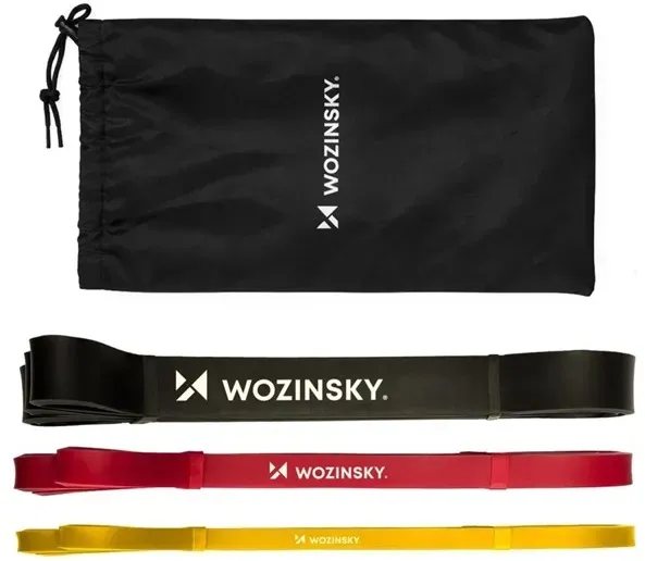 WGO-3 latex resistance bands - 3 pcs.