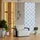 Queence Vinyltapete Muster-Blau 90x300 cm 90 g Blau