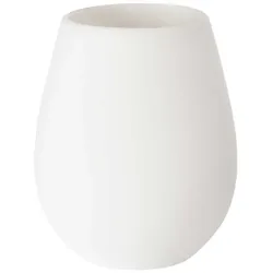DUNI Silikon Kerzenhalter 103x85mm Tropical weiß