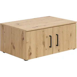 mömax Aufsatzschrank Multistauraum 80 x 35 x 52 cm Eiche Artisan