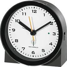 Infactory Funkwecker analog schwarz