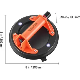 Vevor Saugheber ABS 203 mm orange