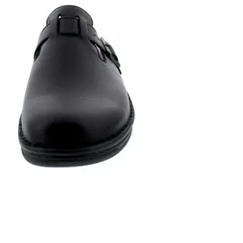 Berkemann Herren Max-Plus Hausschuh, schwarz, 44.5 EU Weit