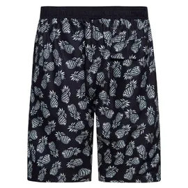 King Kerosin Badeshorts Pineapple Schwarz 3XL
