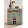 Innostyle Barschrank INNOSTYLE "FUN PLUS II", grün, H:129cm T:37cm, FSC-zertifizierter Holzwerkstoff, Schränke, Barschrank, 2 Holztüren, 19 Fächer, 1 Klappe, Softclose, ABS Kantenschutz