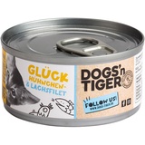 Dogs'n Tiger 12x70g Cat Filet Hühnchen- & Lachsfilet Dogs'n Tiger Katzenfutter nass