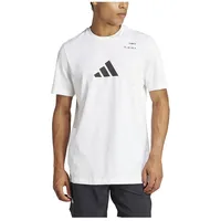 Adidas Herren AEROREADY Tennis Category Graphic Tee T-Shirt, White, L