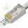 MicroConnect - Modularer Ez-stecker RJ45 Cat6a