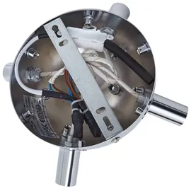 LUCANDE Kaelor 2 dimmbar Ø 60 cm kupferfarben Aluminium