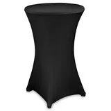 Julido Stehtischhusse Schwarz Ø 80 cm