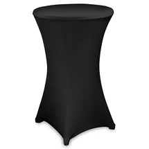 Julido Stehtischhusse Schwarz Ø 80 cm