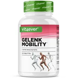 Gelenk Mobility - 180 Tabletten - 4000 mg pro Tagesportion - 7 Inhaltsstoffe