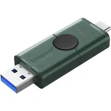 Kingston DataTraveler DuoG2 3.2 Gen1 USB-Stick Schwarz/Grün