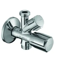 Kombi-Eckventil COMFORT RV, langer Schaft, chrom