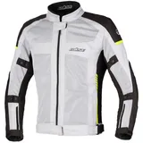 BÜSE Santerno Damen Motorrad Textiljacke, hellgrau, 42