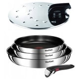 TEFAL INGENIO EMOTION PFANNENSET 5-TEILIG PFANNEN, BRATDECKEL, ABNEHMBAREN GRIFF