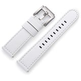 TW Steel Marc Coblen Armband Uhrenband Leder 22 MM weiss LB_W_S