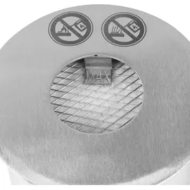 moritz Bio Ethanol Brenner Edelstahl 12,5 cm Ø 9 cm mehrfarbig