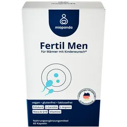 miapanda® Fertil Men | Kinderwunsch Vitamine Männer Kapseln 60 St