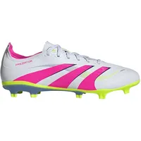 adidas Predator League MG/FG Herren Cloud White/Lucid Pink/Lucid Lemon 48