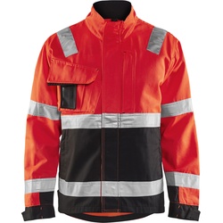 Blakläder® High Vis Jacke High Vis Orange/Mittelgrau 4064 1811 - high vis rot/schwarz - 3XL
