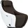 Synca Massagesessel SYNCA Kunstleder 56 x 94 x 117 cm Braun mit Kissen