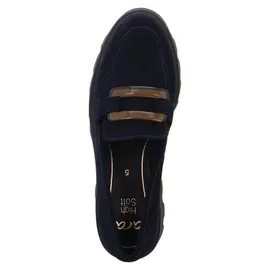 ARA Oxford Slipper Damen Blau 41