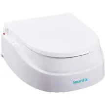Dietz Toilettensitzerhöhung SmartFix mit Armlehnen weiß