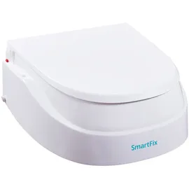 Dietz Toilettensitzerhöhung SmartFix mit Armlehnen weiß