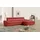 sit&more Ecksofa SIT & MORE "Broadway L-Form", rot, B:284cm H:79cm T:171cm, Luxus-NaturLeder;Luxus-Kunstleder;NaturLEDER;Microfaser Primabelle (100% Polyester), Sofas, Ecksofa, inklusive Kopfteilverstellung, wahlweise mit Bettfunktion