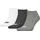 Levi's Sneakersocken 3 Paar Grau/Schwarz/Weiß 39-42