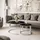 lookway LORI Schwarz/ Silber Glas 70 x 48 cm