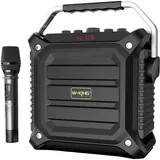 W-King Wireless Bluetooth Speaker K3H 100W Black - One Size