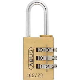 ABUS Zahlenvorhangschloss 165 Schlosskörper-B.23mm MS Zahlenroll.3 ABUS