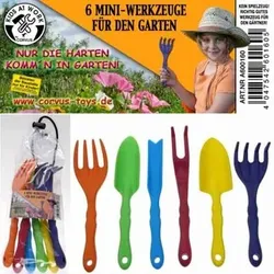 CORVUS A600160 GARTENWERKZEUGE MINI 6 STÜCK